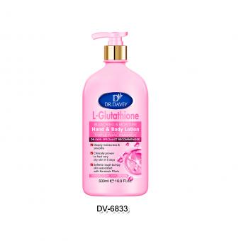 Private Label DR.DAVEY Triple Niacinamide L-Glutathione Bleaching Body Lotion Manufacturer & Supplier