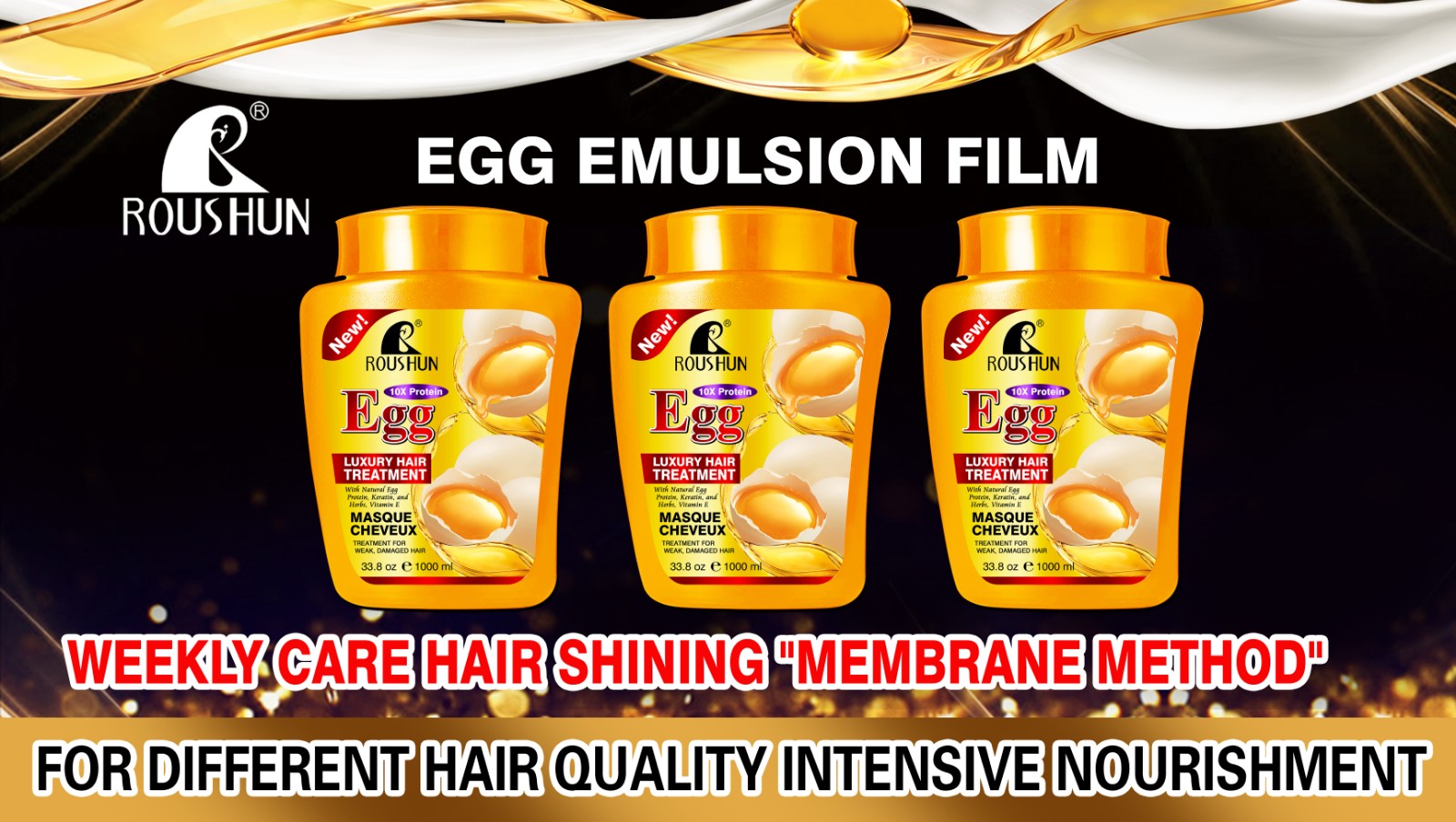 Egg hair treatment