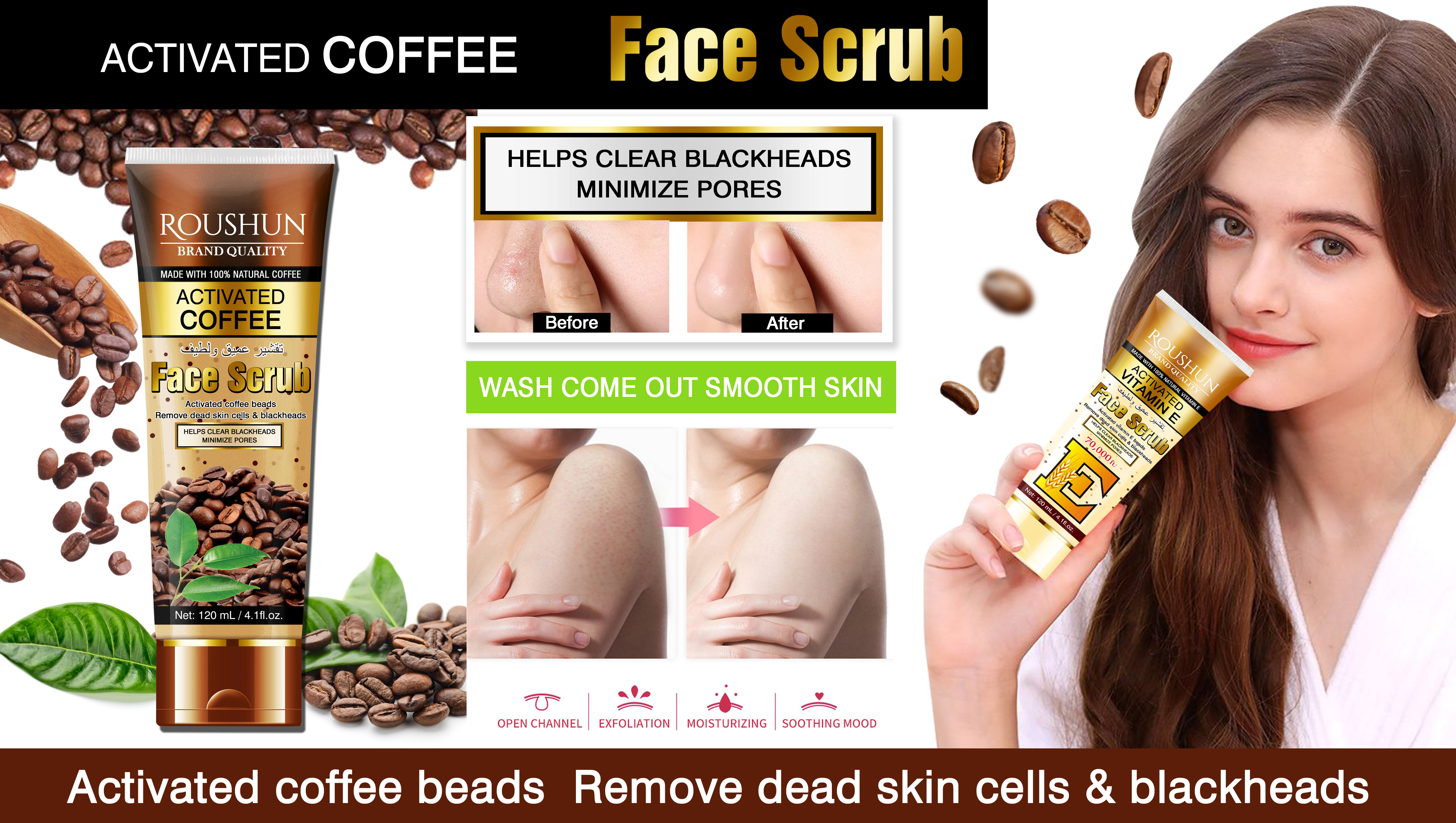 Coffee face scrub