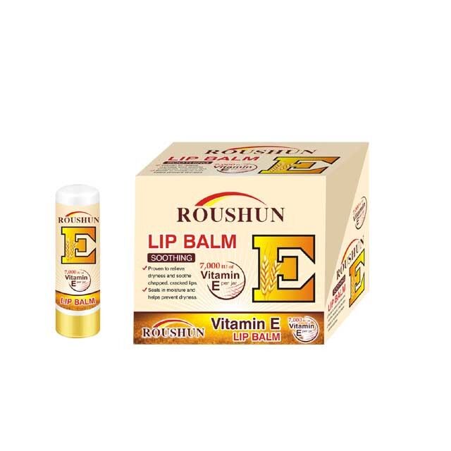 Roushun vitamine long-lasting moisturizing lady lip balm