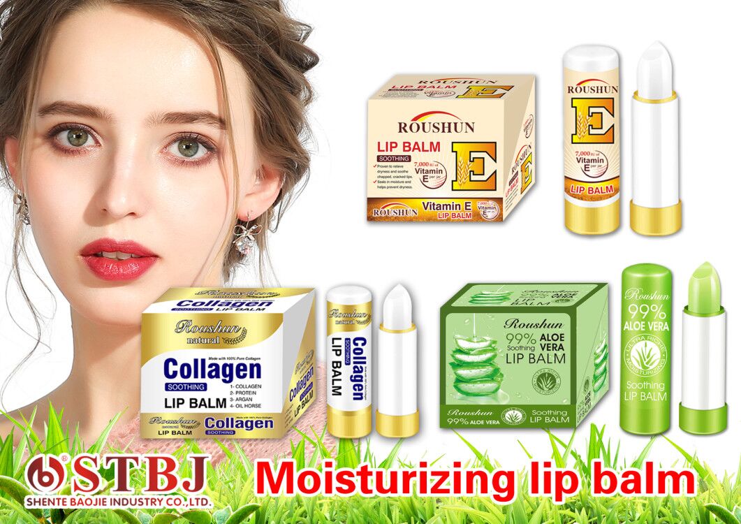 Roushun vitamine long-lasting moisturizing lady lip balm