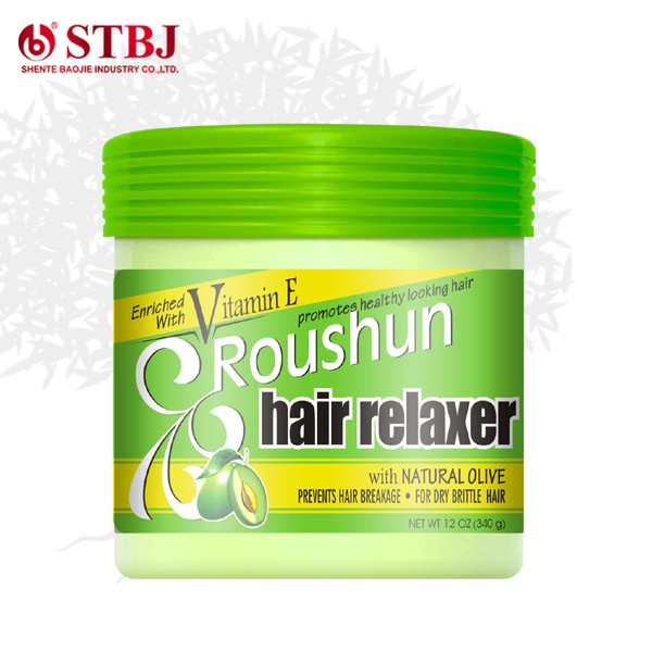ROUSHUN Olive Hair Straightening Relaxer Cream  