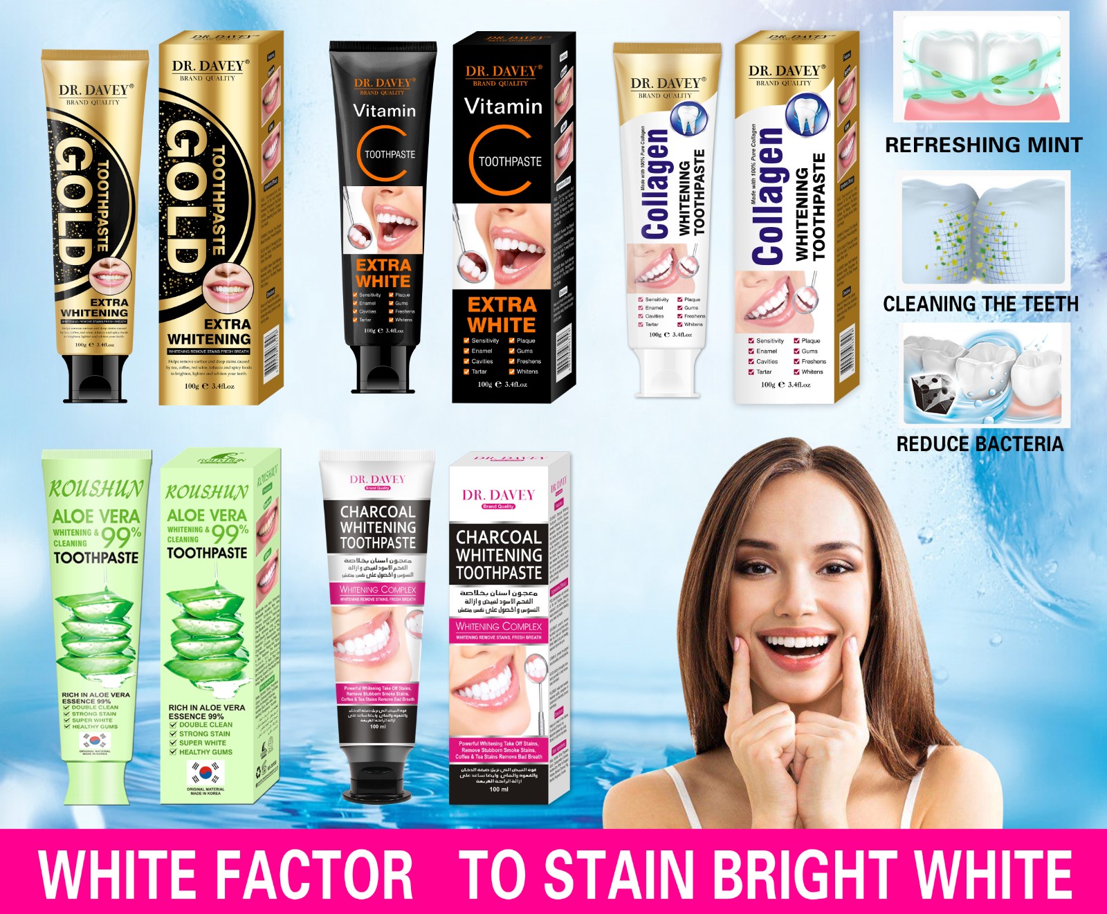 Whitening Cleaning Activated Toothpaste