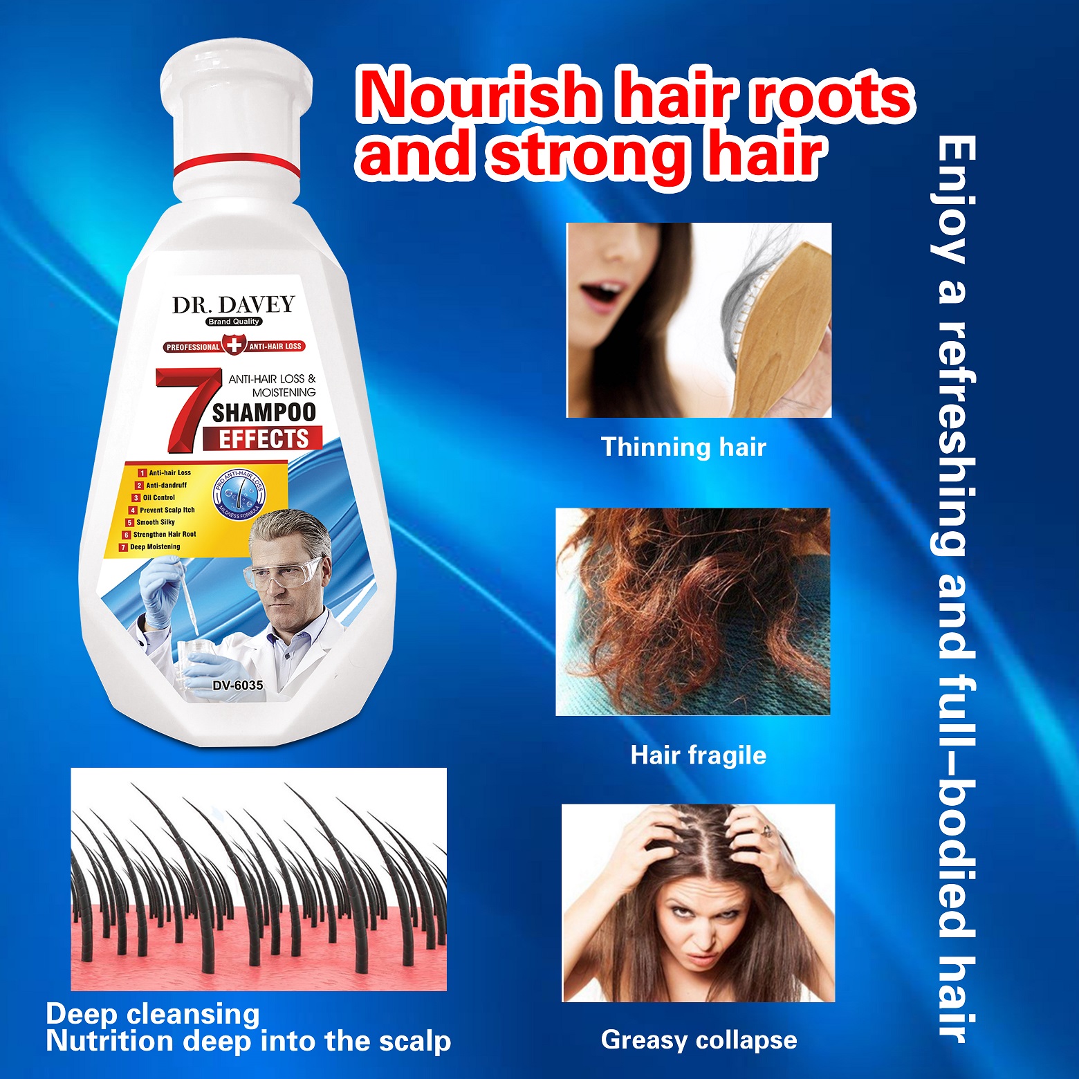 Anti-Hair Loss And Moistening Shampoo