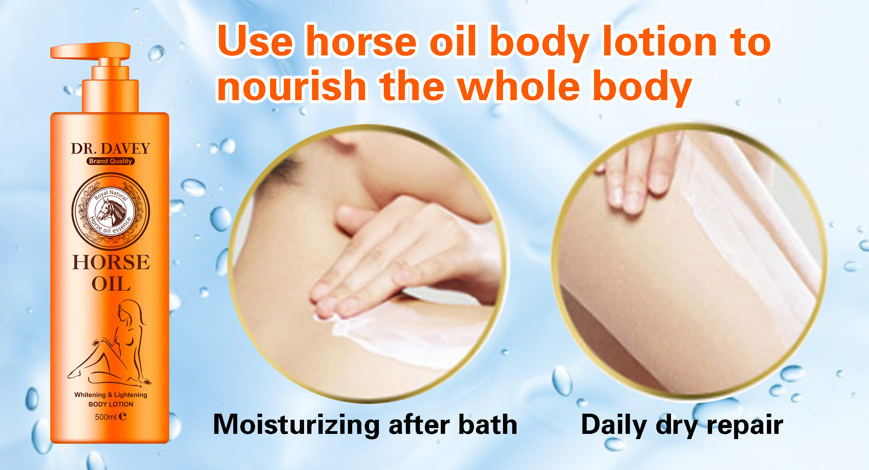 Horse Oil Body Lotion