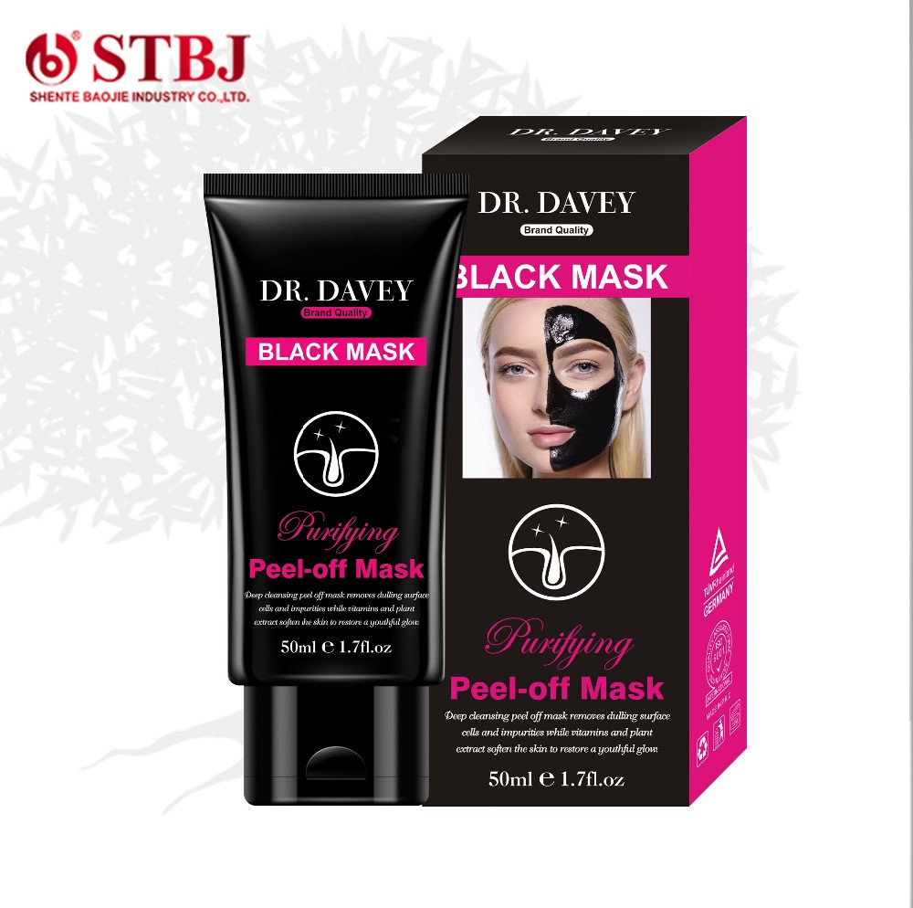 Dr. Davey Deep Cleansing Refresh Peel-off Black Face Mask