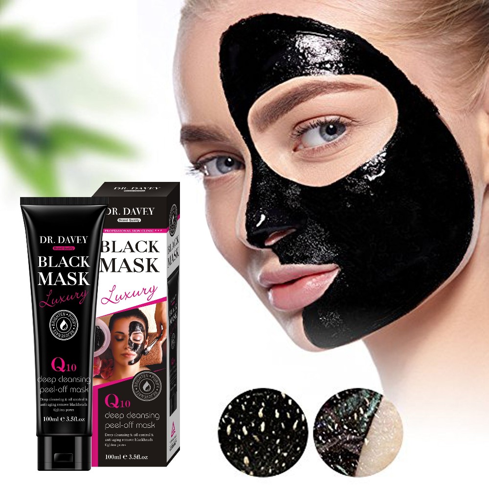 Dr. Davey Deep Cleansing Tighten Pores Peel-off Black Face Mask 