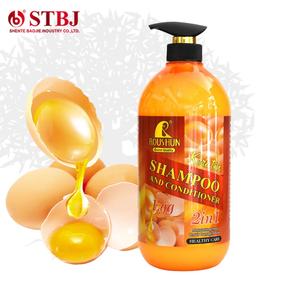 ROUSHUN honey hair dye growth salon  egg shampoo
