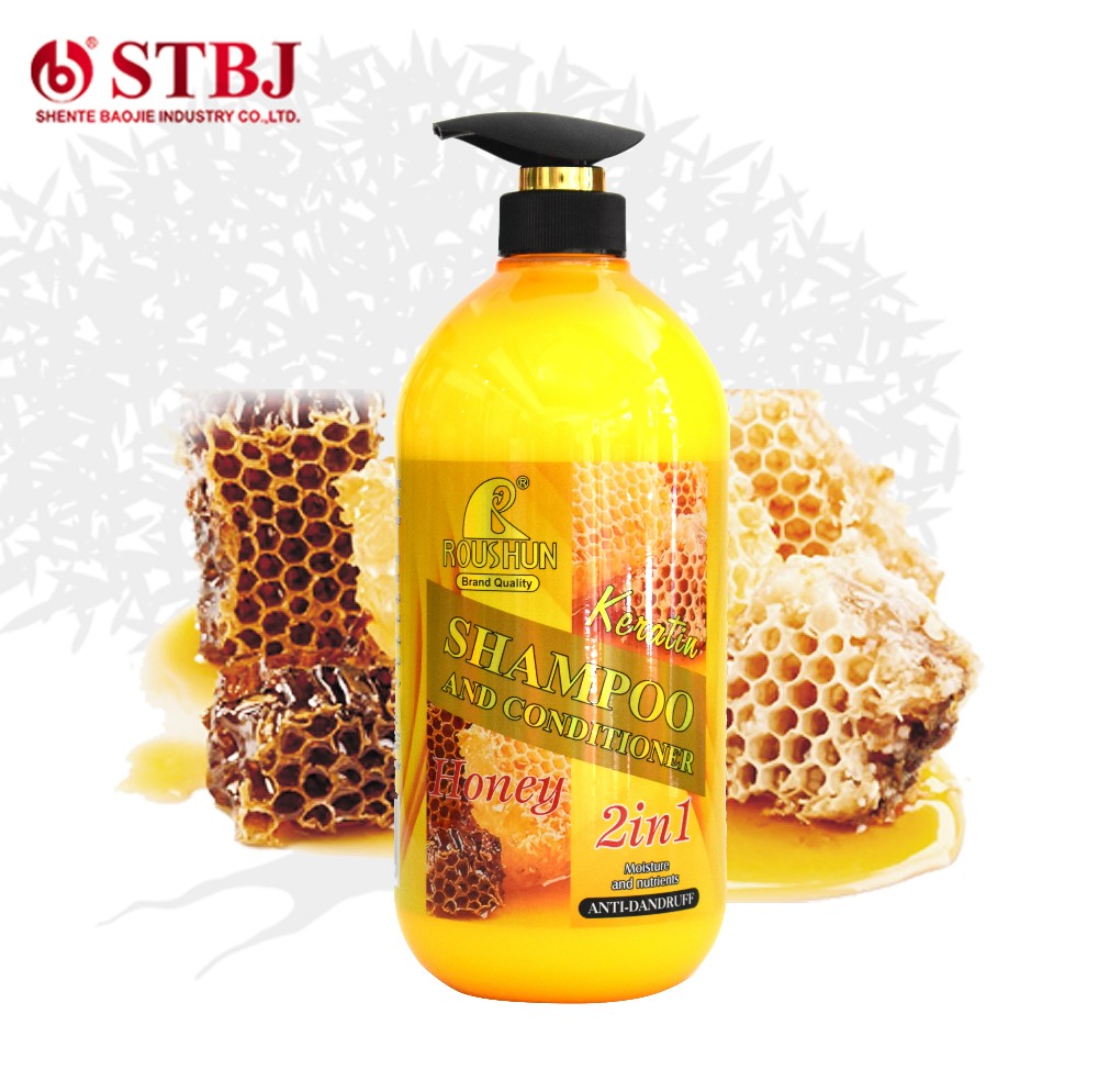 ROUSHUN honey hair dye growth salon honey shampoo