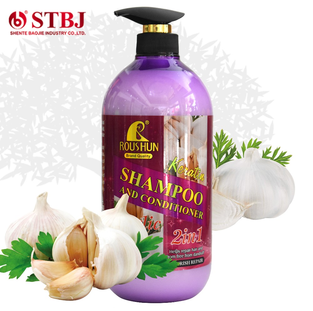 Contains the essence of pure garlic,professional ZPT smooth silky factor,it can deeply filter into hair fiber,strengthen hair,and nourish the scalp,improve damaged hair,repair dry,dull and dark hair,keep hair soft,moist and smooth from tip to root,presenting elegant and larruping mien.