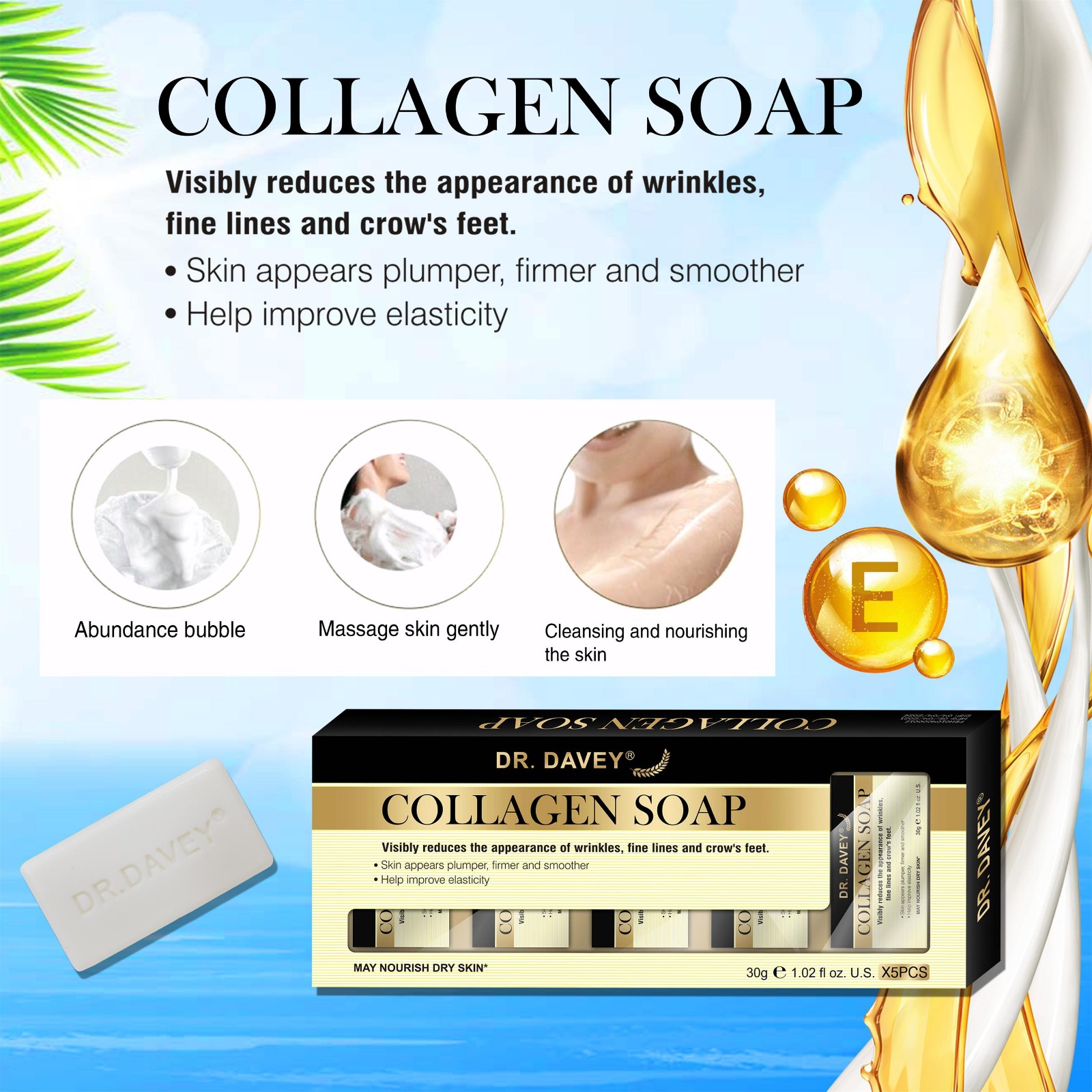 collagen face soap