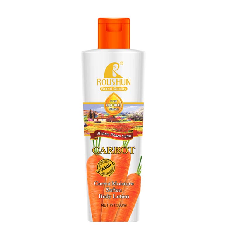 carrot body lotion