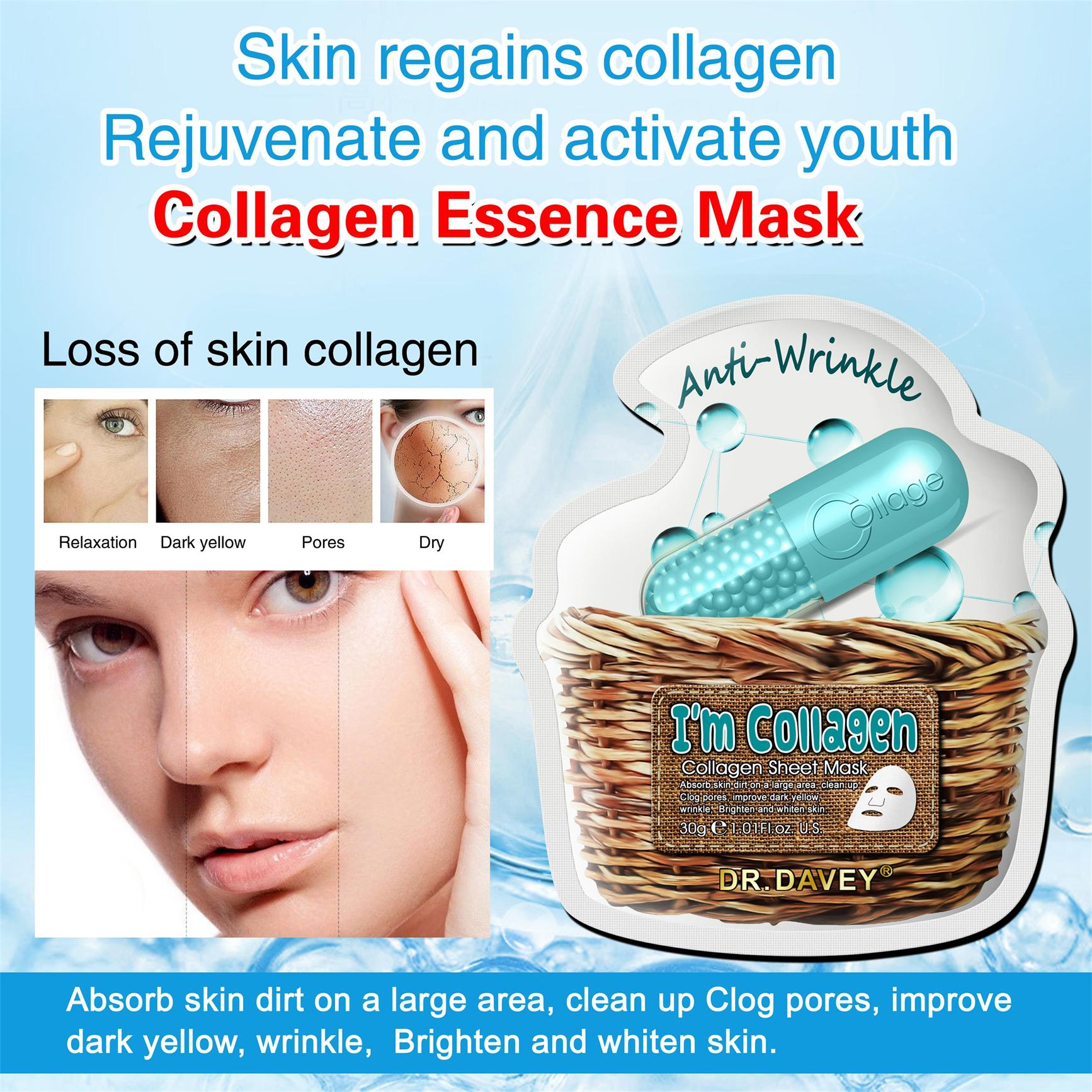 Collagen mask sheet