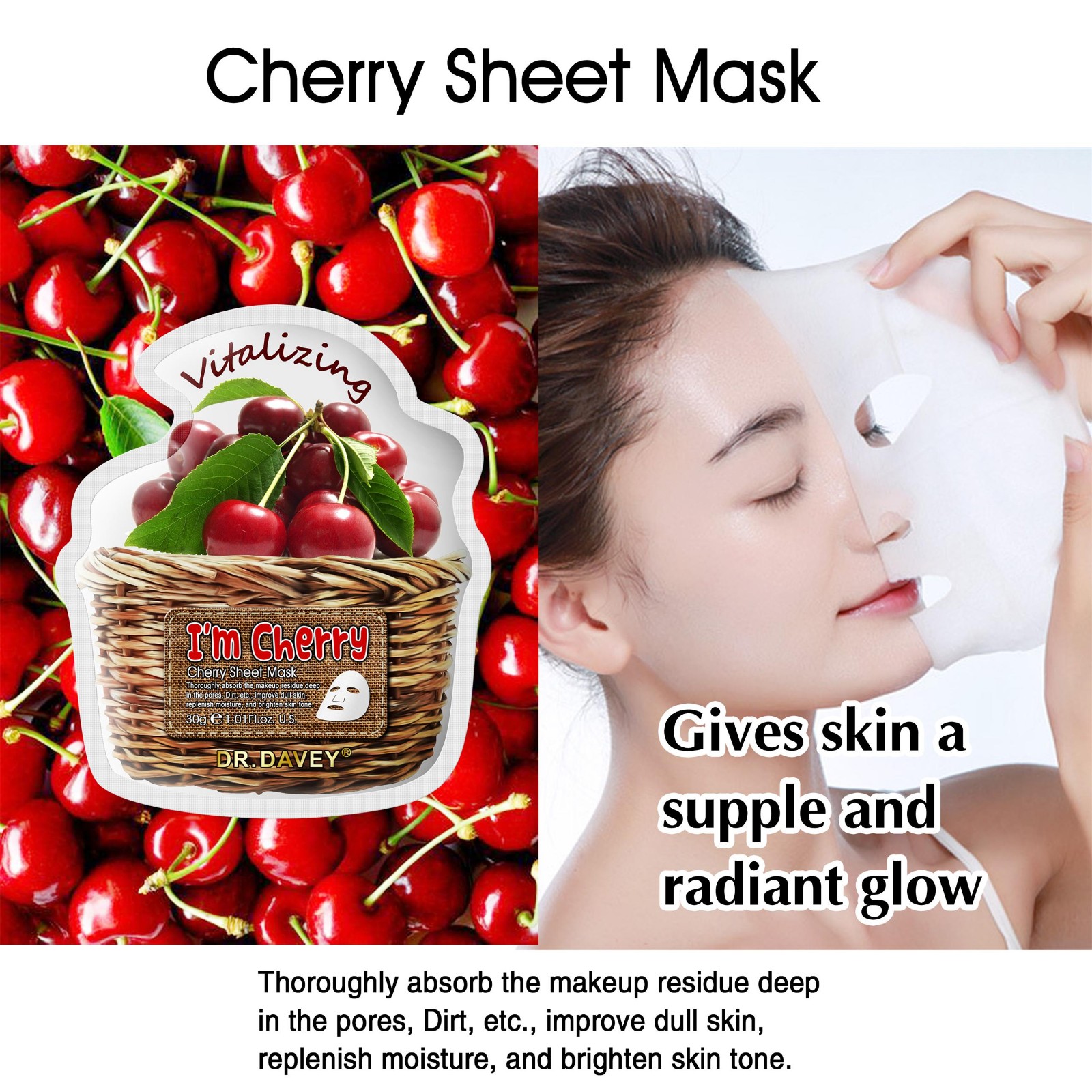 cherry mask sheet