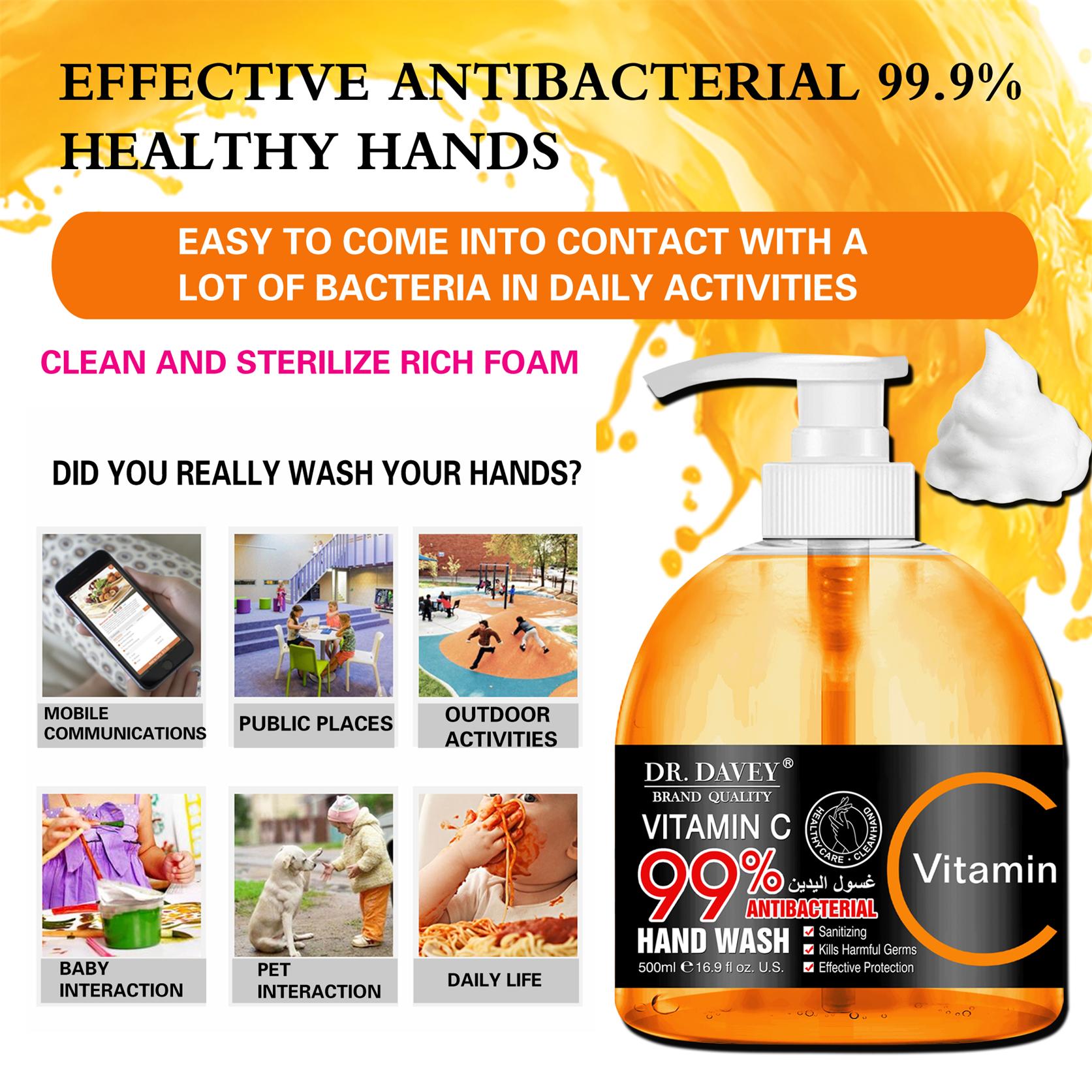 Vitamin C hand wash