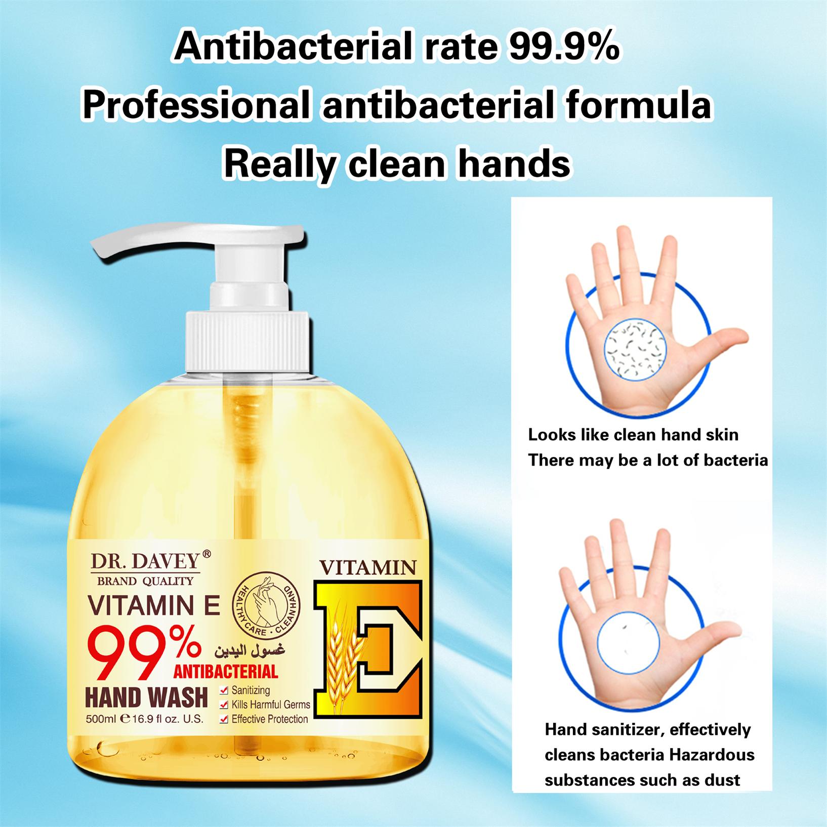 Vitamin E hand wash