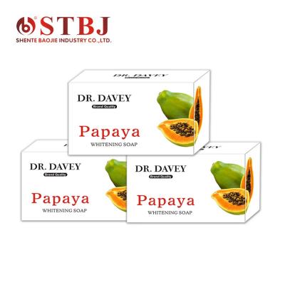 papaya whitening high quality  beauty soap