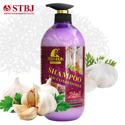 refresh hair dye growth salon garlic shampoo