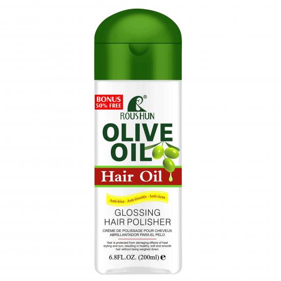 Private Label ROUSHUN Anti-frizz Olive Hair Oil Manufacturer & Supplier |  
