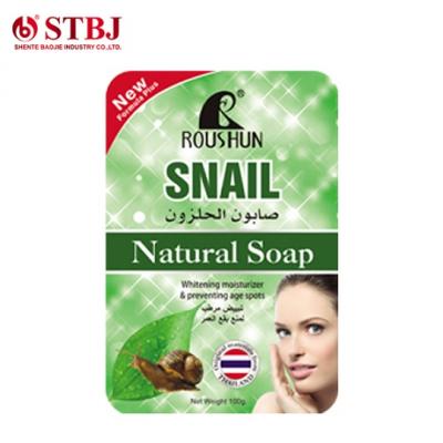 Roushun Bright To Restore Fair And Glossy Skin Snail Soap