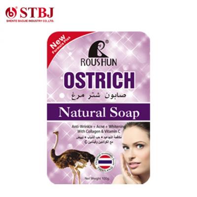 Roushun Brand Reduce Wrinkles And Whitening Ostrich Soap