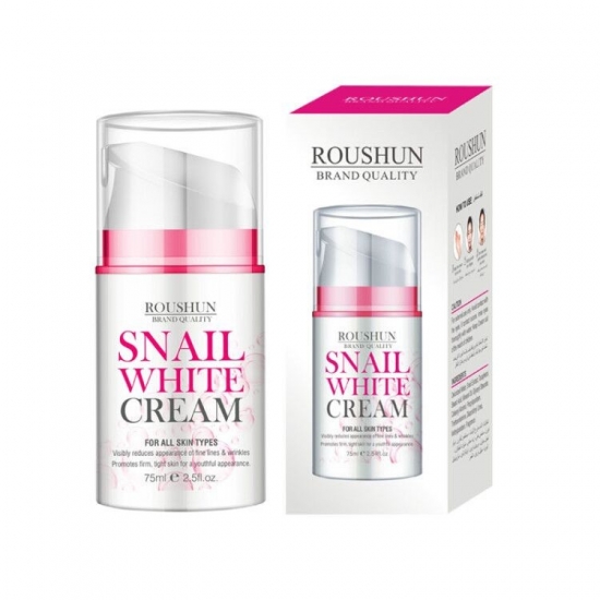 ROUSHUN Snail extract whitening cream protects against light and moisturizer