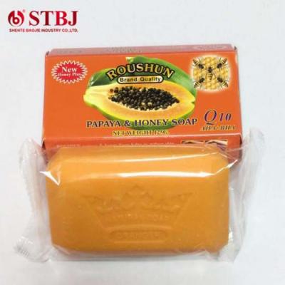 Whitening Pure Papaya Skin Brightening Glowing Soap
