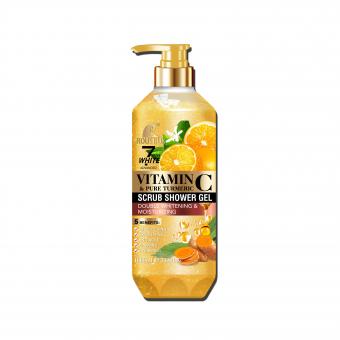 Private Label ROUSHUN 7 DAYS WHITENING SCRUB SHOWER GEL VITAMIN C ...