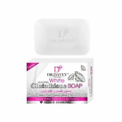 DR.DAVEY OEM ODM Bath Soap Transparent Handmade Basic Solid Glutathione Soap
