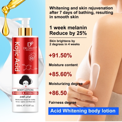 DR.DAVEY Kojic Acid lotion pour le corps Hydrating