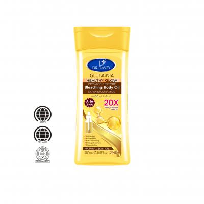 gluta-nia health glow bleaching body oil