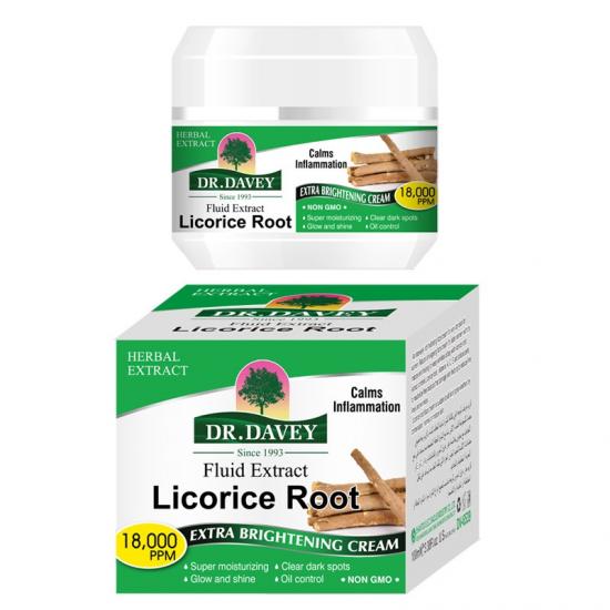 DR. DAVEY Radiant Licorice Root Brightening Cream for Flawless Skin
