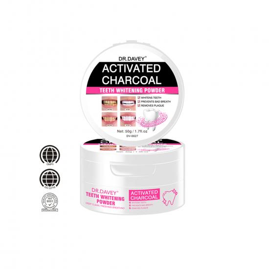 Avtivated charcoal teeth whitening powder