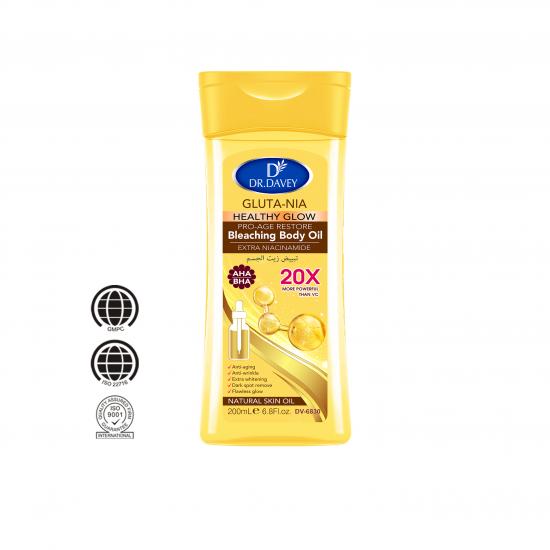 Gluta-nia health glow bleaching body oil