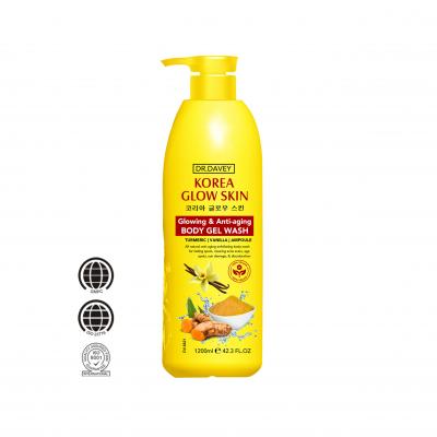 Korea glow skin glowing & anti-aging body gel wash