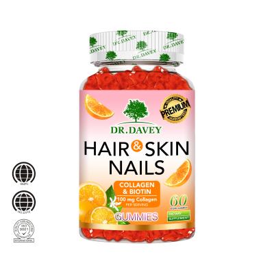 DR.DAVEY Hair & Skin Nails Collagen & Biotin Gummies