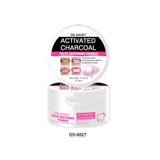 DR.DAVEY Avtivated Charcoal Teeth  Whitening Powder