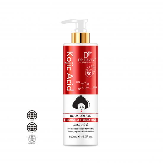 DR.DAVEY Kojic Acid Firming & Hydrating Body Lotion (SPF 50)