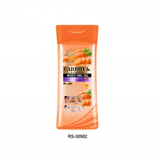 Carrot &  b-carotene body gel oil