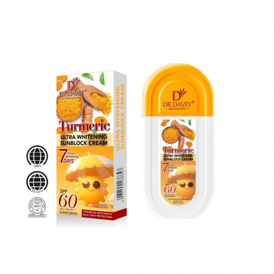 DR.DAVEY Turmeric Ultra Whitening Sunblock Cream