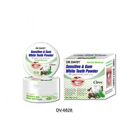 DR.DAVEY Sensitive And Gum Teeth  Whitening Powder