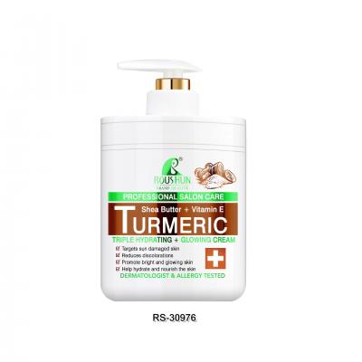 ROUSHUN Shea Butter + Vitamin E Turmeric Triple Hydrating+Glowing Body Cream